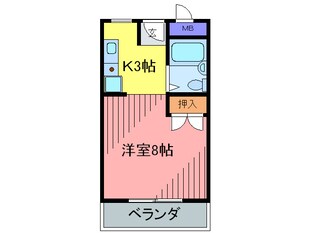 天神リバ－サイドマンションの物件間取画像